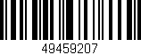 Código de barras (EAN, GTIN, SKU, ISBN): '49459207'