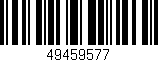 Código de barras (EAN, GTIN, SKU, ISBN): '49459577'