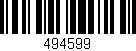 Código de barras (EAN, GTIN, SKU, ISBN): '494599'