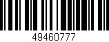Código de barras (EAN, GTIN, SKU, ISBN): '49460777'