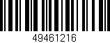 Código de barras (EAN, GTIN, SKU, ISBN): '49461216'