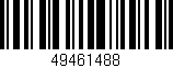 Código de barras (EAN, GTIN, SKU, ISBN): '49461488'