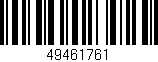 Código de barras (EAN, GTIN, SKU, ISBN): '49461761'