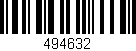 Código de barras (EAN, GTIN, SKU, ISBN): '494632'