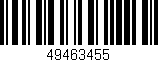 Código de barras (EAN, GTIN, SKU, ISBN): '49463455'
