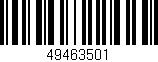 Código de barras (EAN, GTIN, SKU, ISBN): '49463501'