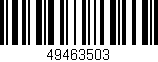 Código de barras (EAN, GTIN, SKU, ISBN): '49463503'