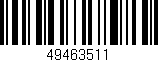 Código de barras (EAN, GTIN, SKU, ISBN): '49463511'
