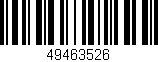 Código de barras (EAN, GTIN, SKU, ISBN): '49463526'