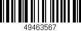 Código de barras (EAN, GTIN, SKU, ISBN): '49463567'