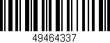 Código de barras (EAN, GTIN, SKU, ISBN): '49464337'