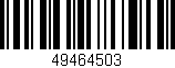 Código de barras (EAN, GTIN, SKU, ISBN): '49464503'