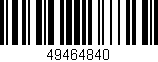 Código de barras (EAN, GTIN, SKU, ISBN): '49464840'