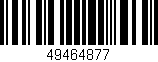 Código de barras (EAN, GTIN, SKU, ISBN): '49464877'