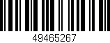 Código de barras (EAN, GTIN, SKU, ISBN): '49465267'
