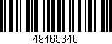 Código de barras (EAN, GTIN, SKU, ISBN): '49465340'
