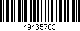 Código de barras (EAN, GTIN, SKU, ISBN): '49465703'