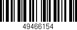 Código de barras (EAN, GTIN, SKU, ISBN): '49466154'