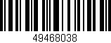 Código de barras (EAN, GTIN, SKU, ISBN): '49468038'