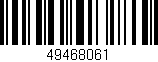 Código de barras (EAN, GTIN, SKU, ISBN): '49468061'