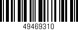 Código de barras (EAN, GTIN, SKU, ISBN): '49469310'
