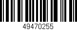 Código de barras (EAN, GTIN, SKU, ISBN): '49470255'