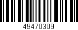 Código de barras (EAN, GTIN, SKU, ISBN): '49470309'