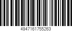Código de barras (EAN, GTIN, SKU, ISBN): '4947161755263'
