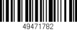 Código de barras (EAN, GTIN, SKU, ISBN): '49471782'
