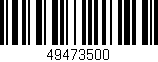 Código de barras (EAN, GTIN, SKU, ISBN): '49473500'