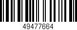 Código de barras (EAN, GTIN, SKU, ISBN): '49477664'