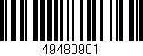 Código de barras (EAN, GTIN, SKU, ISBN): '49480901'