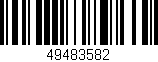 Código de barras (EAN, GTIN, SKU, ISBN): '49483582'