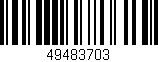 Código de barras (EAN, GTIN, SKU, ISBN): '49483703'