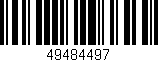 Código de barras (EAN, GTIN, SKU, ISBN): '49484497'