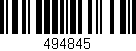 Código de barras (EAN, GTIN, SKU, ISBN): '494845'