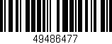 Código de barras (EAN, GTIN, SKU, ISBN): '49486477'