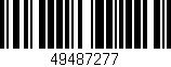 Código de barras (EAN, GTIN, SKU, ISBN): '49487277'