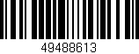 Código de barras (EAN, GTIN, SKU, ISBN): '49488613'