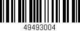 Código de barras (EAN, GTIN, SKU, ISBN): '49493004'