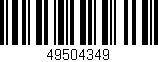 Código de barras (EAN, GTIN, SKU, ISBN): '49504349'