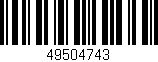 Código de barras (EAN, GTIN, SKU, ISBN): '49504743'