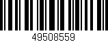 Código de barras (EAN, GTIN, SKU, ISBN): '49508559'