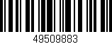 Código de barras (EAN, GTIN, SKU, ISBN): '49509883'
