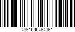 Código de barras (EAN, GTIN, SKU, ISBN): '4951030464361'
