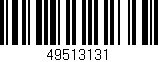 Código de barras (EAN, GTIN, SKU, ISBN): '49513131'