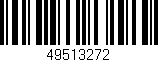 Código de barras (EAN, GTIN, SKU, ISBN): '49513272'