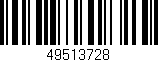 Código de barras (EAN, GTIN, SKU, ISBN): '49513728'