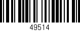Código de barras (EAN, GTIN, SKU, ISBN): '49514'