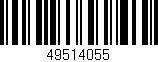 Código de barras (EAN, GTIN, SKU, ISBN): '49514055'